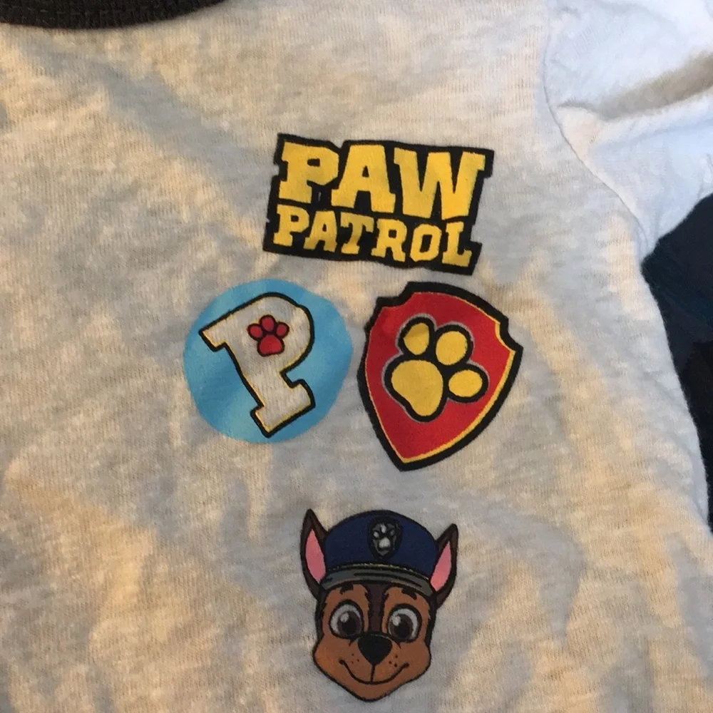FINAL MARKDOWN Newborn hooded paw patrol one piece